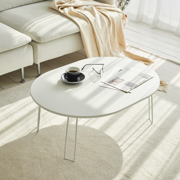 리뷰가 좋은 메종드꼼마 라운드 접이식 테이블 3colors 2size, L 화이트 추천해요 리뷰가 좋은 메종드꼼마 라운드 접이식 테이블 3colors 2size, L 화이트 추천해요