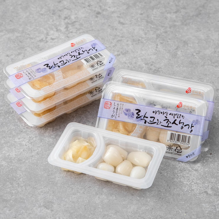 최근 인기있는 주비푸드 락교와 초생강, 60g, 6개 추천합니다 최근 인기있는 주비푸드 락교와 초생강, 60g, 6개 추천합니다