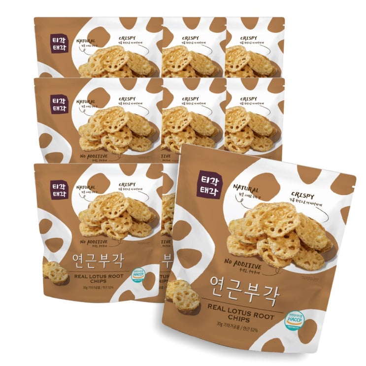 의외로 인기있는 맛있는 속초명물 티각태각 연근부각 30g 10봉 좋아요