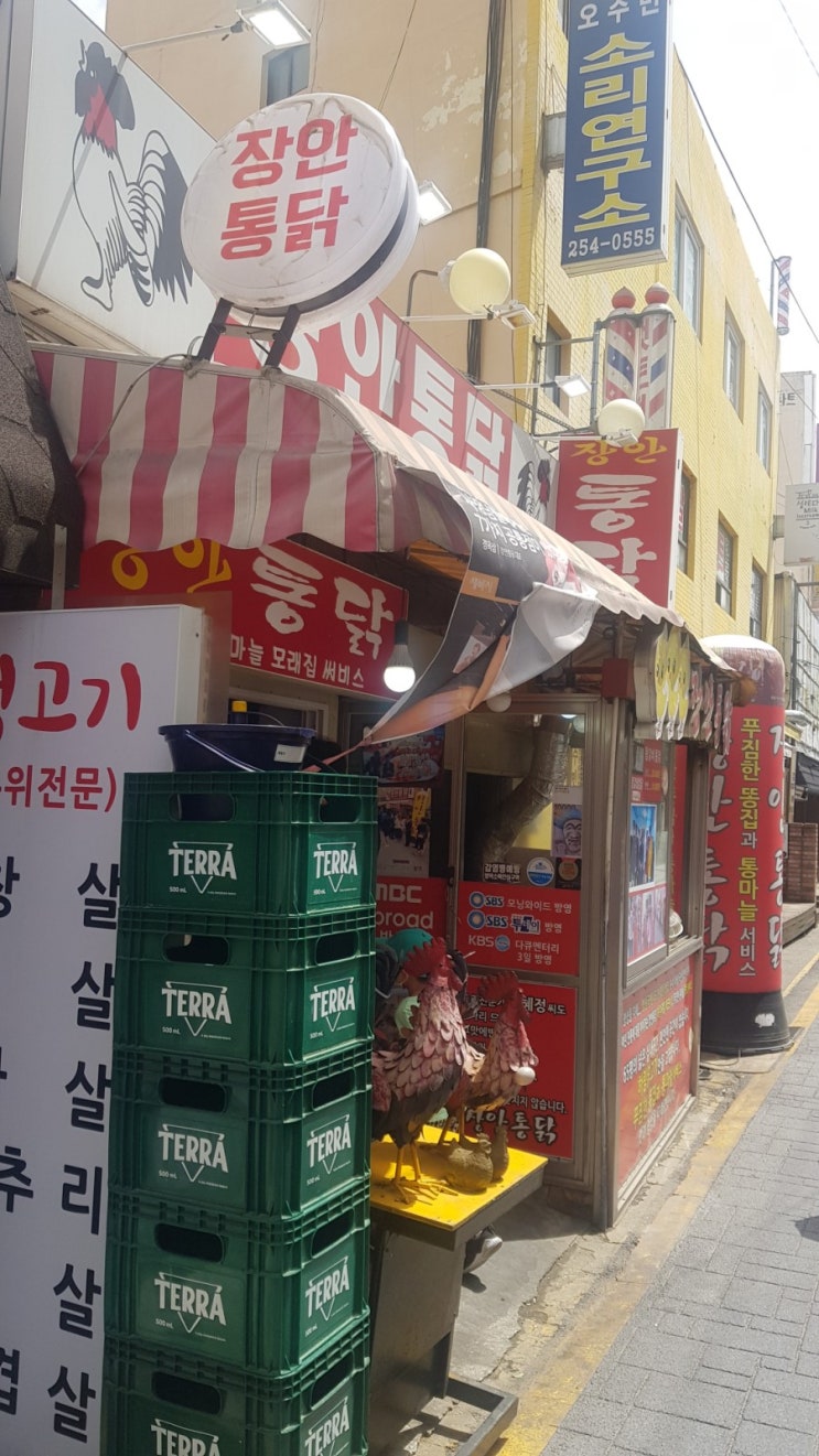 수원 통닭거리 찐맛집 : 장안통닭