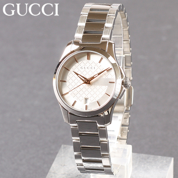 인기있는 GUCCI 구찌시계 여성용 메탈 G-Timeless YA126523 ···