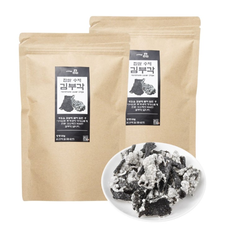 인기있는 찹쌀 수제 일품 김부각 50g X 2EA 최신유통일 추천합니다 인기있는 찹쌀 수제 일품 김부각 50g X 2EA 최신유통일 추천합니다