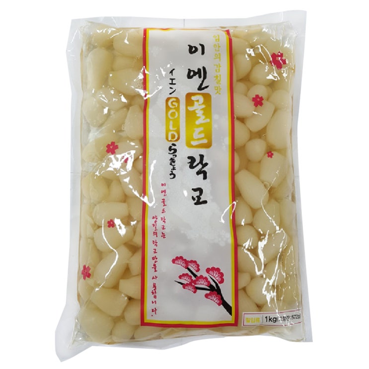 가성비갑 이엔 골드 락교 장아찌, 1kg, 1개 추천해요