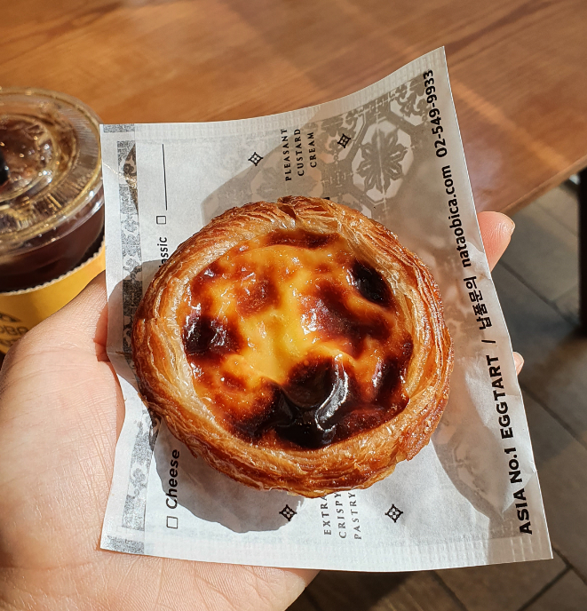  가산 카페 에그타르트 맛집 엔코바 *내돈내산*