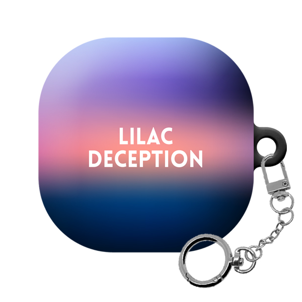 선호도 좋은 몬드몬드 포인트 컬러 갤럭시 버즈 프로 / 라이브 하드 케이스 + 키링, Lilac deception 추천해요