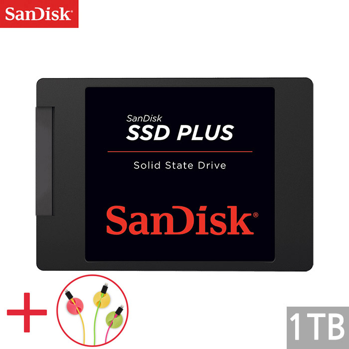 최근 많이 팔린 샌디스크 플러스 SSD 노트북 데스크탑용 하드 + 사은품, 1TB, SDSSDA 추천합니다