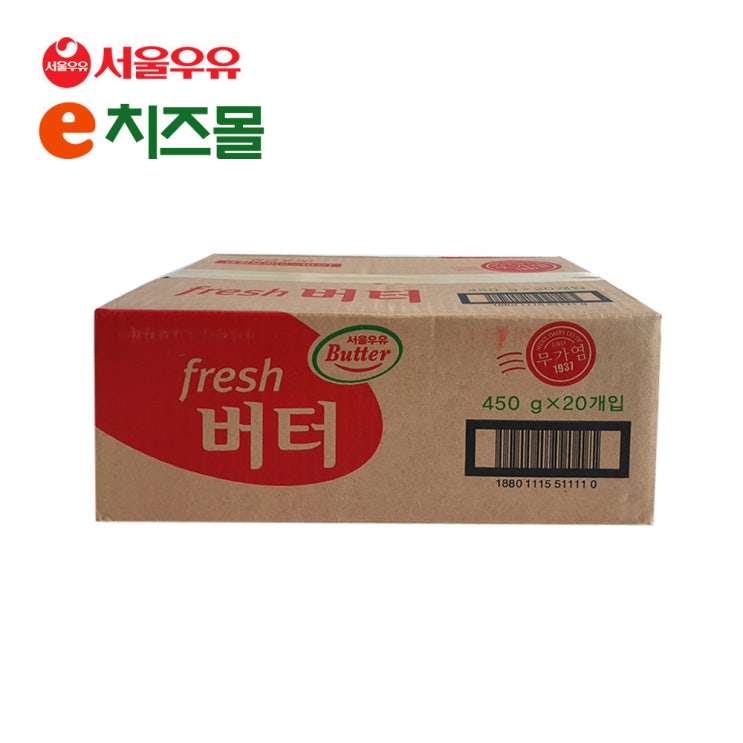 인기 급상승인 e치즈몰 서울우유 국산버터 무가염 9kg 업소용 대용량 450gX(20개입) 1박스, 450g, 20매입 추천합니다 인기 급상승인 e치즈몰 서울우유 국산버터 무가염 9kg 업소용 대용량 450gX(20개입) 1박스, 450g, 20매입 추천합니다