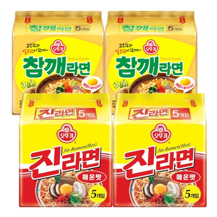 선호도 좋은 오뚜기 오뚜기진라면매운맛10봉 + 참깨라면10봉, 1세트 추천해요 선호도 좋은 오뚜기 오뚜기진라면매운맛10봉 + 참깨라면10봉, 1세트 추천해요