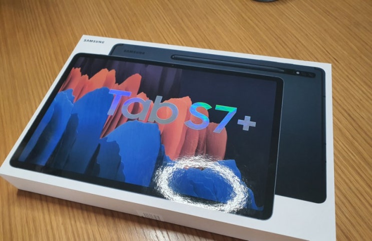  갤럭시 탭S7+(플러스) 구매기 및 개봉기/어린이날 선물?