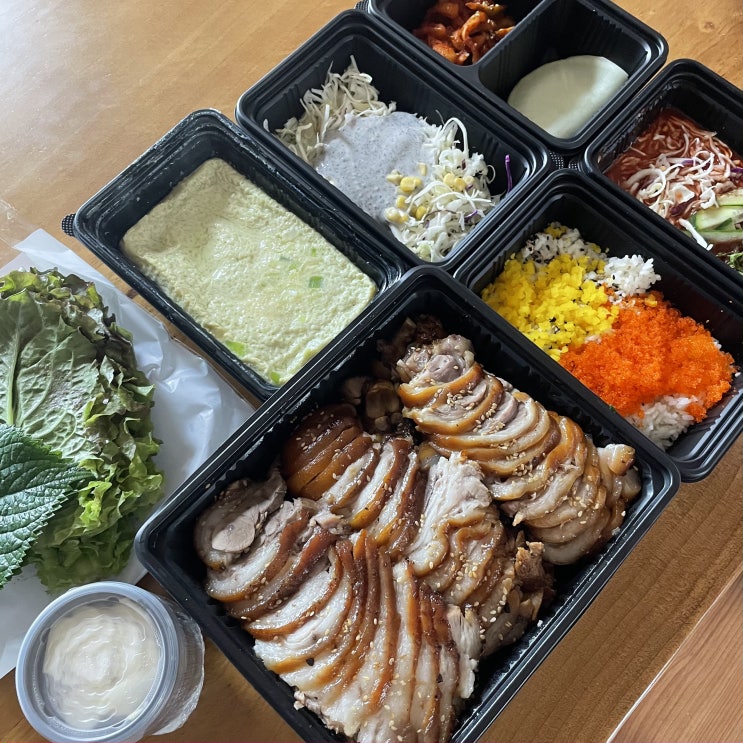 광주첨단맛집 / 양 많고 푸짐한 첨단 깐깐한족발!