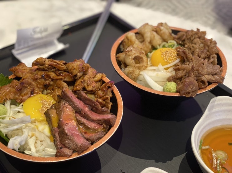  미사맛집 온기정 스타필드하남점에서 점심으로 스테이키동