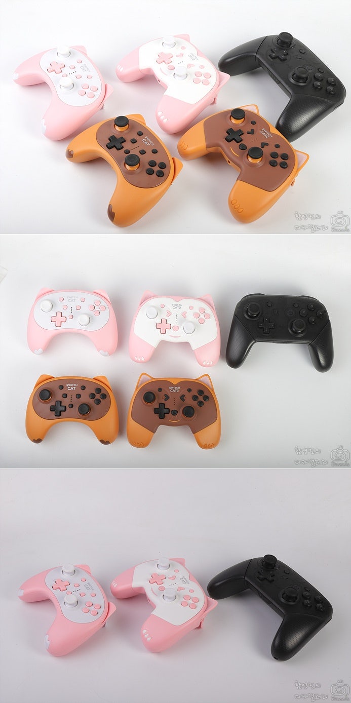 닌텐도 스위치 컨트롤러 스위치캣 vs 스위치캣2 vs 프로콘 비교분석 : 네이버 블로그
