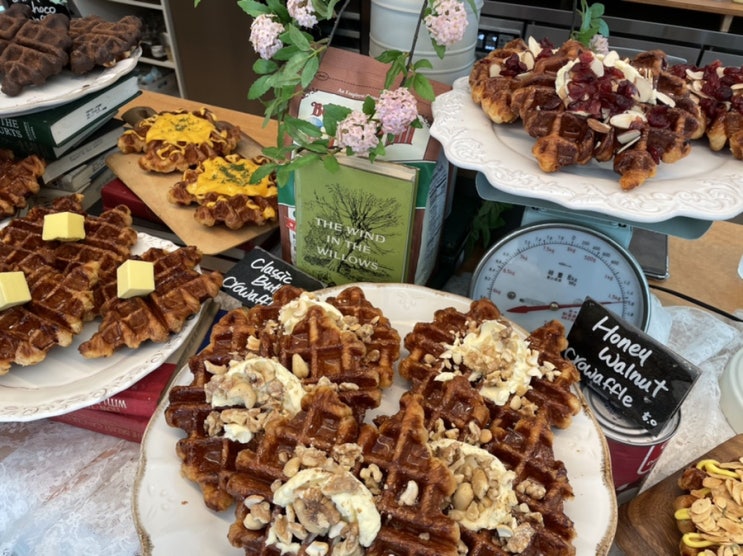 인천 구월동 크로플이 맛있는 카페 79파운야드