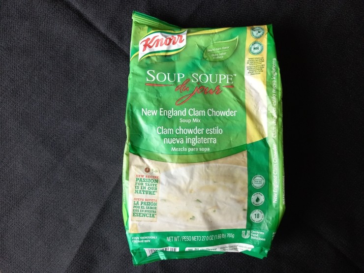  Knorr Soup du Jour New England Clam Chowder Soup Mix