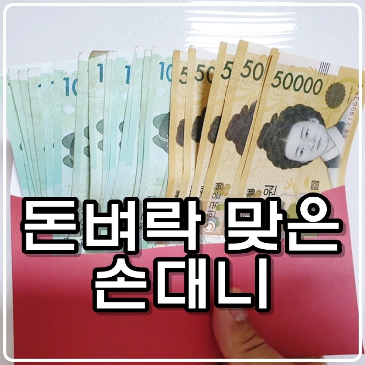 아내가 준 생일선물 - 돈벼락 맞은 손대니 아내가 준 생일선물 - 돈벼락 맞은 손대니