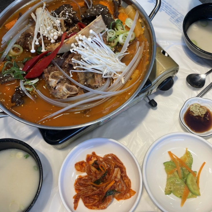  여수갈비찜 나주본가 경복궁 + 한우육회비빔밥