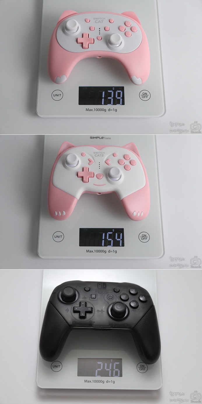 닌텐도 스위치 컨트롤러 스위치캣 vs 스위치캣2 vs 프로콘 비교분석 : 네이버 블로그