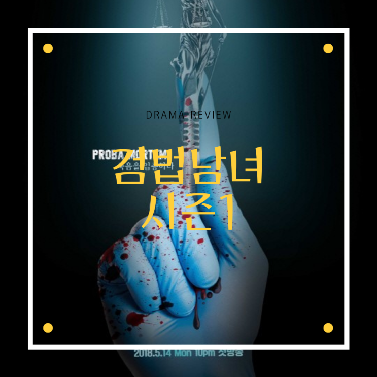  드라마 [검법남녀 시즌1]리뷰/스포주의/결말/명대사