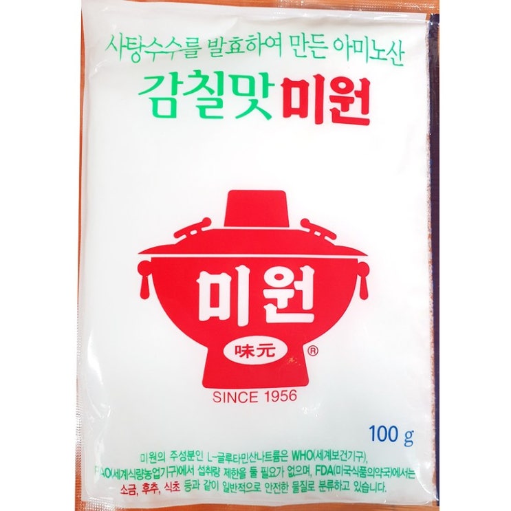 구매평 좋은 무배_감칠맛미원(대상 100g)/식당/식자재/대용량/업소용/식품, 1 추천합니다