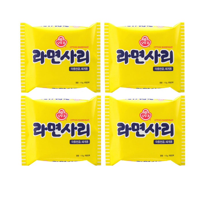 많이 팔린 오뚜기 라면사리 110g, 4개 ···