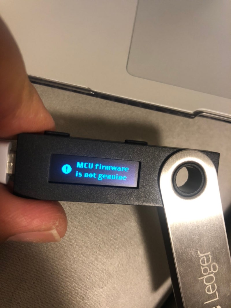 렛저나노S 전자지갑 오류 시 참조하세요. : 네이버 블로그