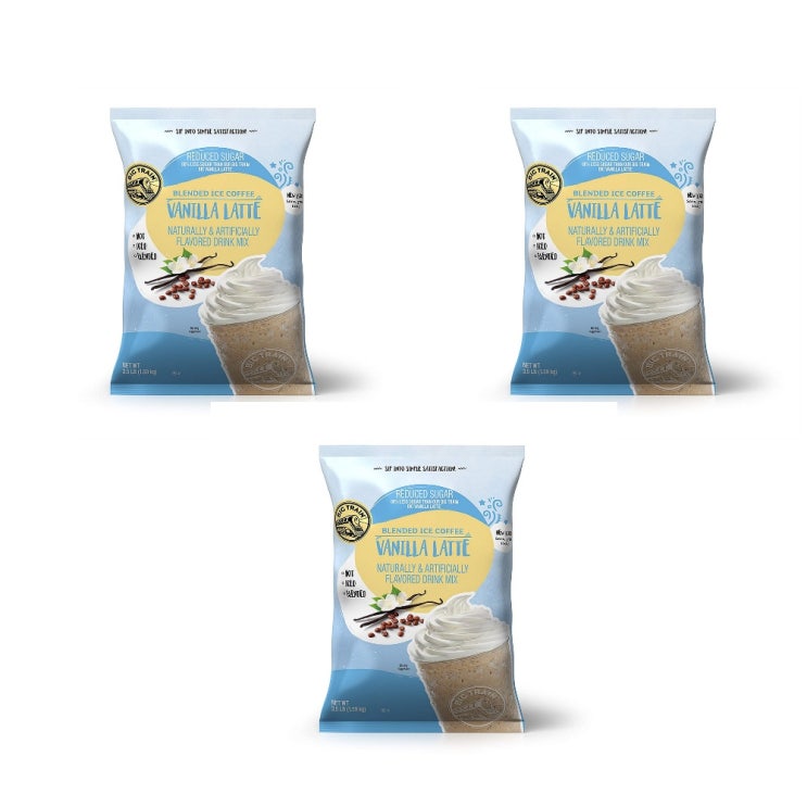 잘팔리는 Big Train 빅트레인 바닐라 라떼 파우더 Reduced Sugar Blended Ice Coffee 1.59kg 3개 ··· 잘팔리는 Big Train 빅트레인 바닐라 라떼 파우더 Reduced Sugar Blended Ice Coffee 1.59kg 3개 ···