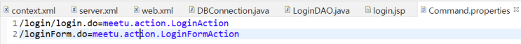  Servlet.service() 호출이 예외를 발생시켰습니다. java.lang.NullPointerException 오류 해결
