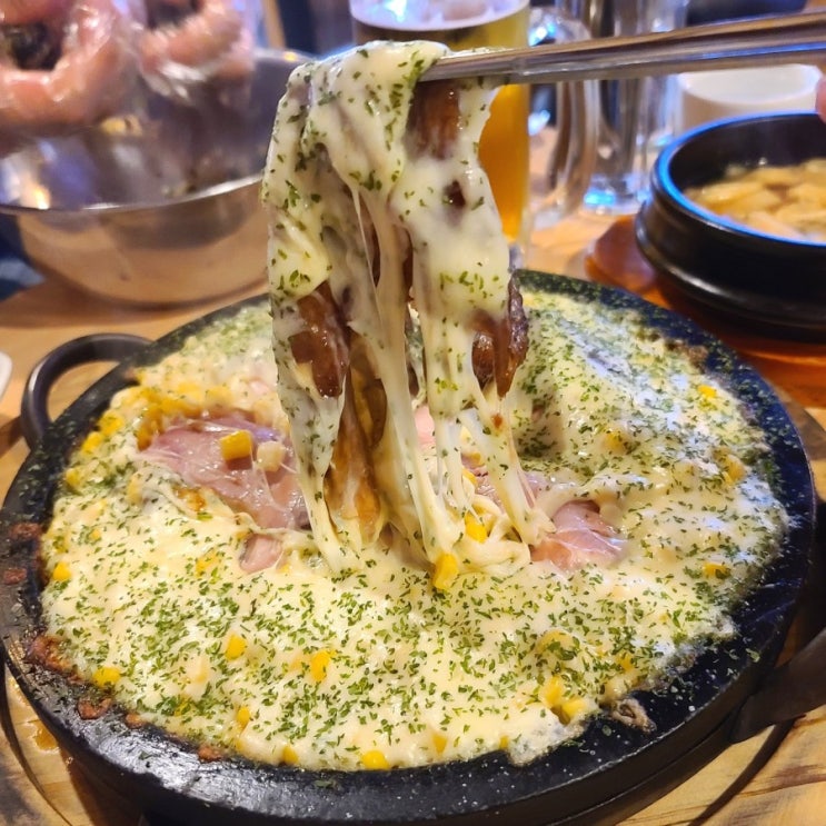  부산 주례/동서대 맛집_ 참나무장작구이 누룽지통닭