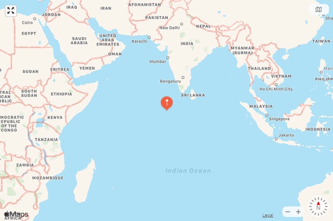 [속보] 중국 우주쑤레기 11:24분경 인도양에 추락 위치