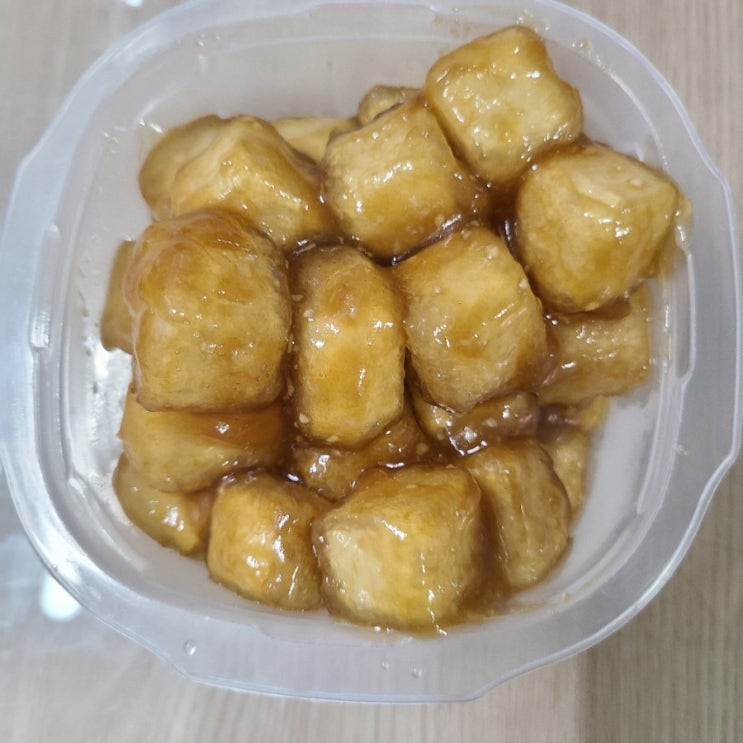  4살 아이 반찬 두부강정, 오이무침