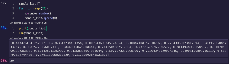 [Python] random (1) : random(), randrange(), randint() : 실수 또는 정수 난수 생성 ...