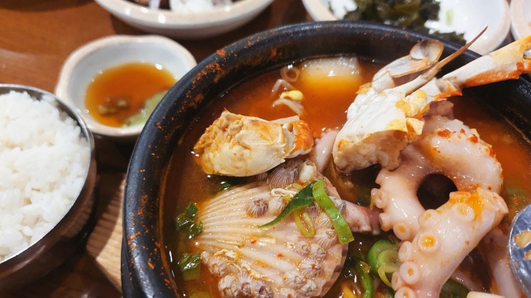  미아역 1분 거리 쌀쌀한 날 든든한 한 끼 연안식당 해물뚝배기