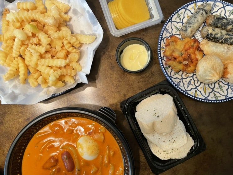  앙떡 평택대점 ; 용이동떡볶이, 매콤하고 깔끔한 JMT 매콤로제파스타