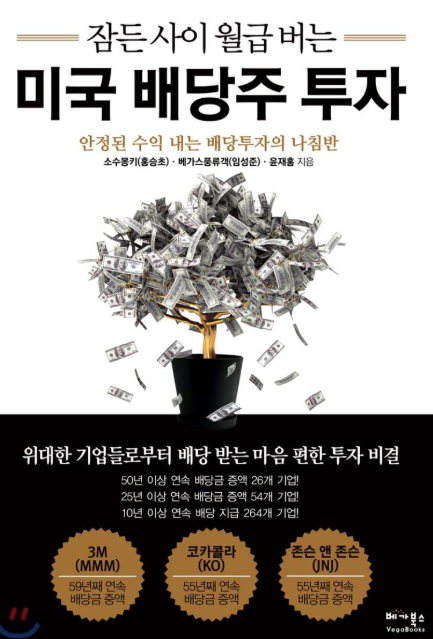  [독서]잠든사이 월급 버는 미국 배당주 투자/소수몽키(홍승초)·베가스풍류객(임성중)·윤재홍