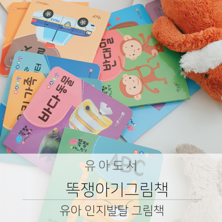  유아 인지발달 똑쟁아기그림책