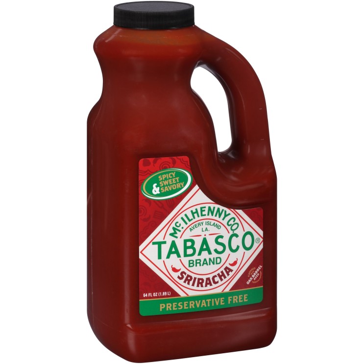 후기가 정말 좋은 TABASCO Brand Sriracha Sauce 타바스코 브랜드 스리라차 소스 1.89L(64oz) ···