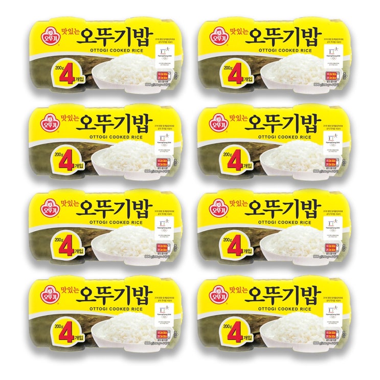 가성비 뛰어난 오뚜기 맛있는 오뚜기밥, 200g, 32개 추천합니다