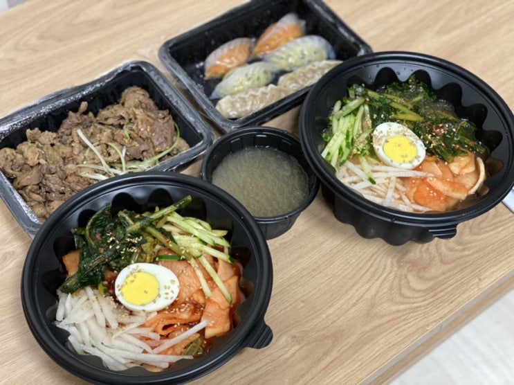  [송도맛집]송도 육수가 깔끔한 냉면맛집 대한냉면고기친구 찐단골각 포장 후기