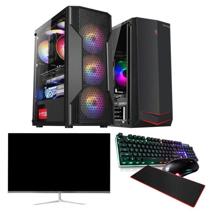 가성비갑 베스트컴 사무용 게이밍 컴퓨터 조립 PC 데스크탑 본체 모니터포함 풀세트, 01번 사무용 에디션 추천합니다 가성비갑 베스트컴 사무용 게이밍 컴퓨터 조립 PC 데스크탑 본체 모니터포함 풀세트, 01번 사무용 에디션 추천합니다