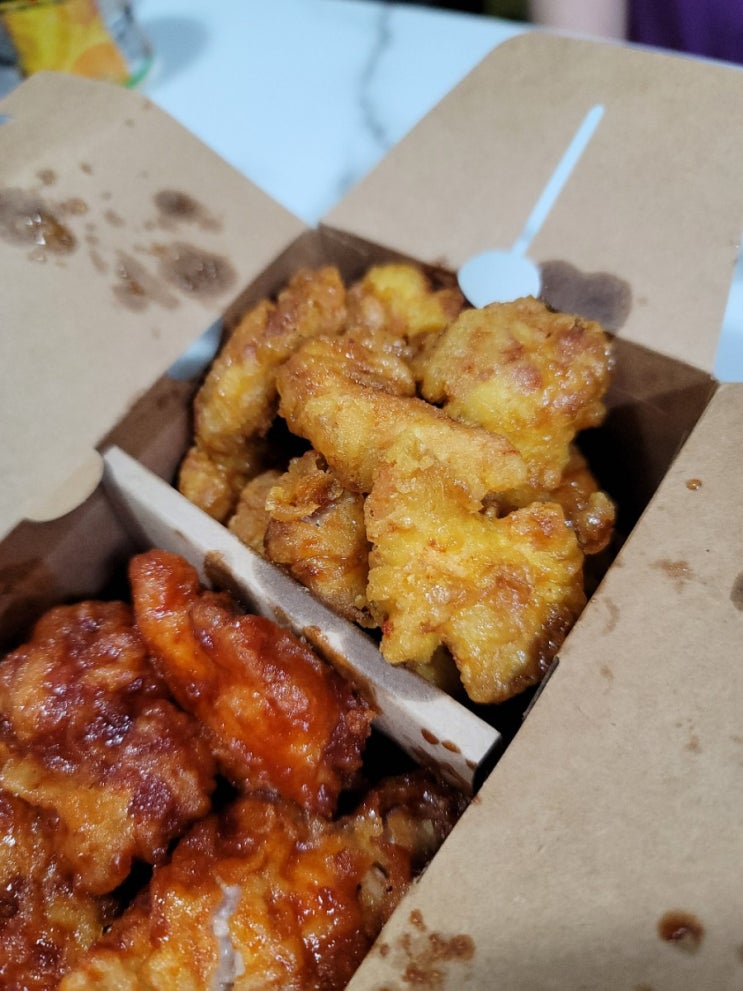  [내돈내산] 치킨은 매 주 먹어야 하는 것. 교촌치킨 레허 반반 순살