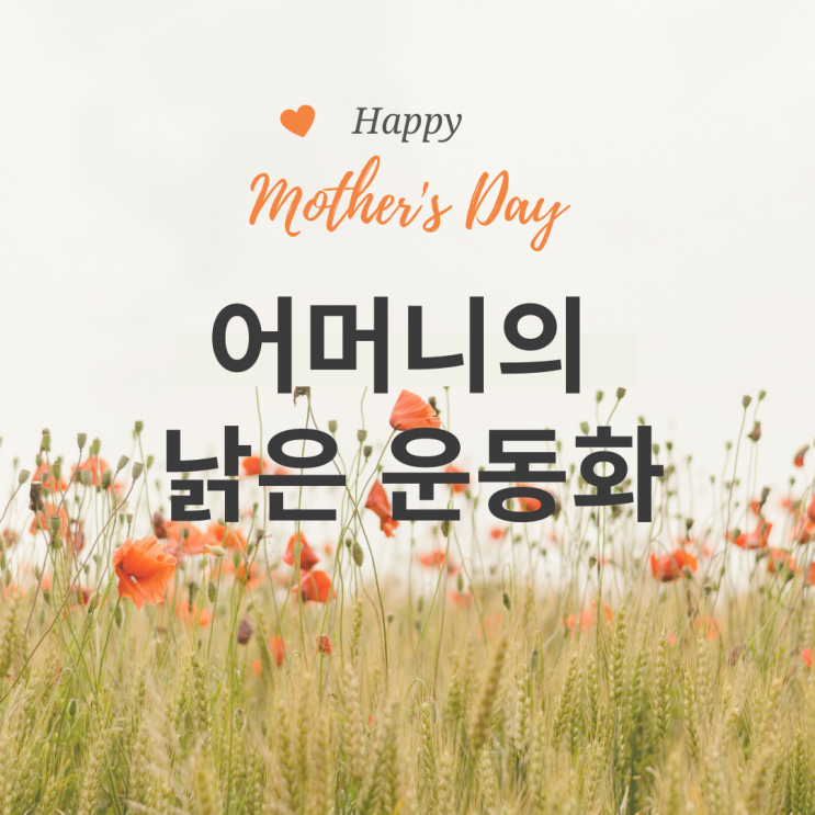  어머니의 낡은 운동화