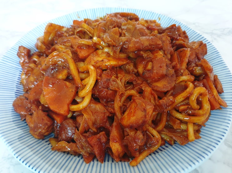  춘천닭갈비택배 와와푸드 집에서 즐기는 양념닭갈비