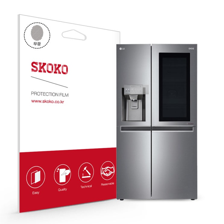 인기 많은 스코코 LG 디오스 얼음정수기 냉장고 J611SS75 제어창 액정보호필름, 단품 추천해요