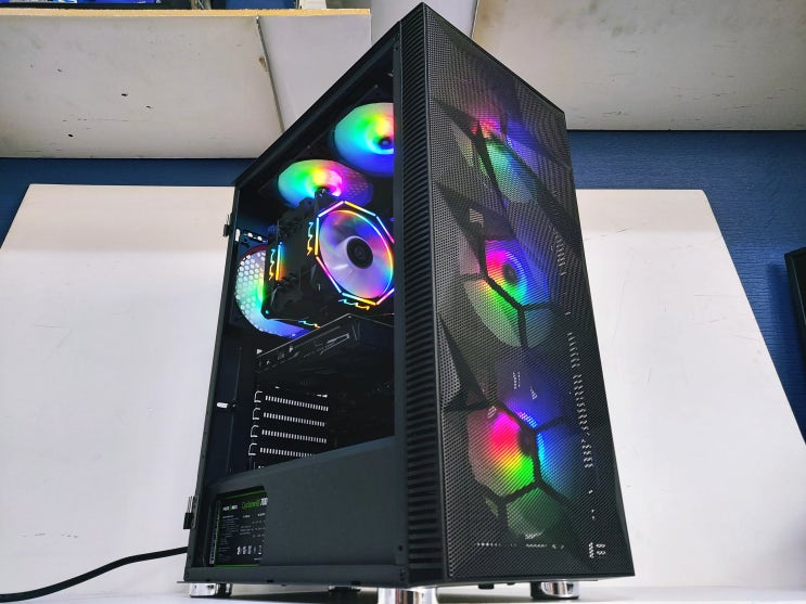  분당 야탑동 컴퓨터 조립 판매 i7 10700 사진 영상편집용 조립PC