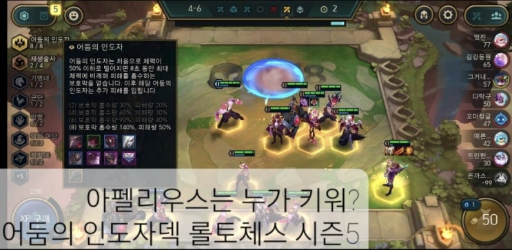  어둠속에 빠지고 싶나? (어둠의 인도자 덱 롤토체스 시즌5)