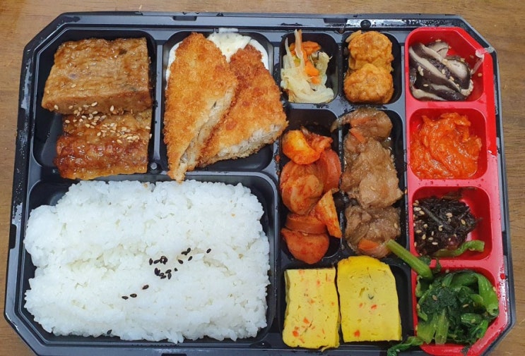  세븐일레븐 도시락 리뷰 11찬 도시락