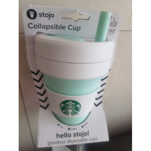 리뷰가 좋은 스타벅스 스토조 STOJO 접이식 텀블러, 민트 ··· 리뷰가 좋은 스타벅스 스토조 STOJO 접이식 텀블러, 민트 ···