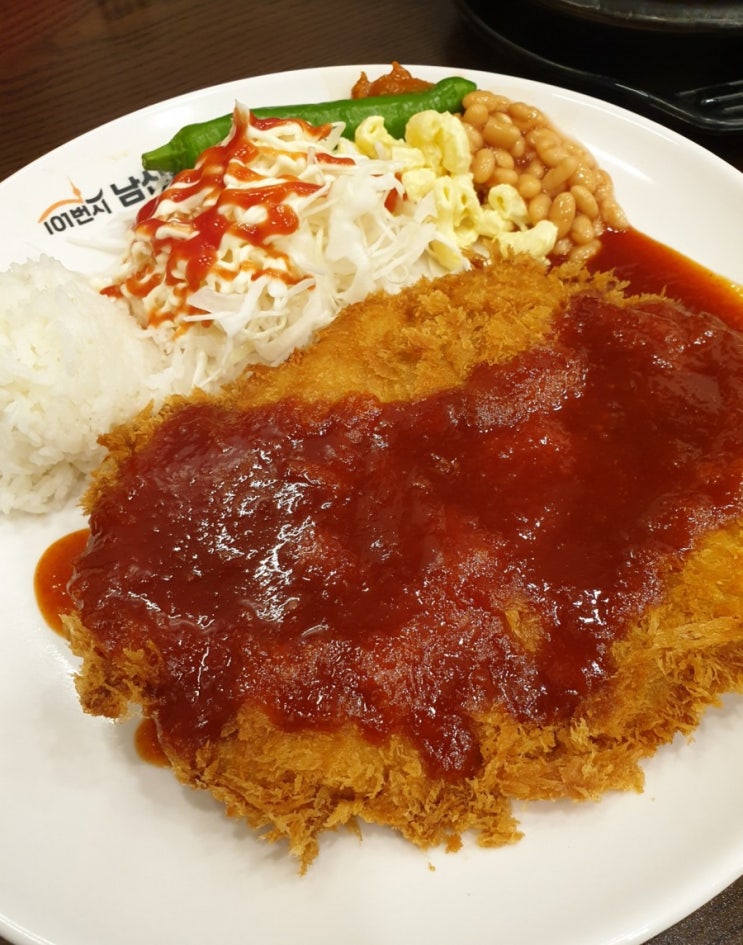  매력있네~  : 다산 현대프리미엄 아울렛 맛집 (101번지 남산돈까스)