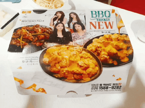  bbq비비큐 황금올리브핫윙&쉐프엠 까르보나라파스타