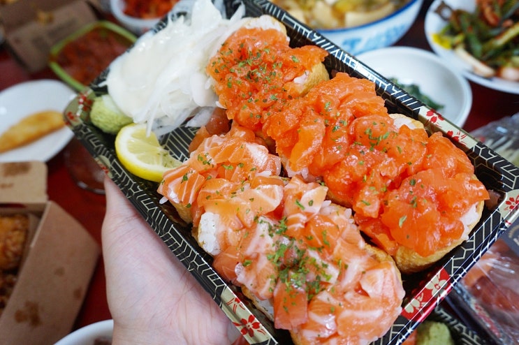  중랑구 맛집 사가정 궁사부, 연어사시미/연어초밥 배달도 가능해!